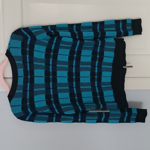 Silk and leather cardigan by Rondina, New York - Picture 3 of 3